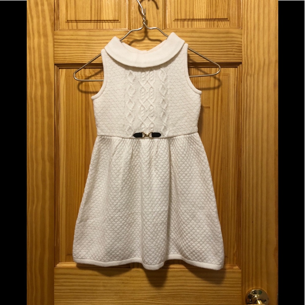 Janie and Jack knitted sweater dress for toddlers